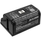 Intermec kannettavien tulostimen PB50 / PB51 yhteensopiva akku 3400mAh