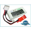 Li-Po akku, 1000mAh, 7,4V, 30C