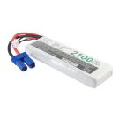 Li-Po akku, 2100mAh, 7,4V, 30C EC5