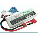 Li-Po akku, 2100mAh, 7,4V, 30C Deans / T-Plug
