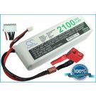 Li-Po akku, 2100mAh, 14,8V, 30C