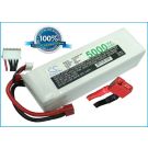 Li-Po akku, 5000mAh, 14,8V, 35C