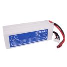 RC radio-ohjattavan CS-LT104RT yhteensopiva akku 6200mAh