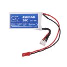 Li-Po Akku, 450 mAh 11,1V 20C