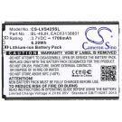 LG K3, K4 K120 yhteensopiva akku 1700 mAh