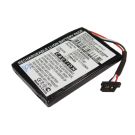 Mitac navigaattorin Mio Moov S500 / Mio Moov S556 yhteensopiva akku 1100mAh