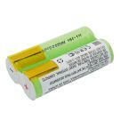 Braun SHB-1, SHB-2 parranajokoneen 2000 mAh 2,4v akku juotoskorvakkeilla