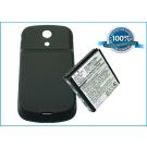 Samsung SPH-D700, Epic 4G, Sprint Galaxy S, Epic 4G yhteensopiva akku laajennetulla takakannella 2400 mAh