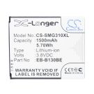 Samsung Galaxy Ace 4 3G, Galaxy Ace NXT, Galaxy Ace Style akku 1500 mAh