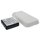 Samsung GT-i9000, GT-i9008, Galaxy S tehoakku erillisellä laajennetulla valkoisella takakannella 3000 mAh