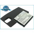 Samsung Galaxy S Infuse 4G, SGH-i997 yhteensopiva akku 2400 mAh laajennetulla takakannella