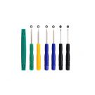 7-osainen mini-ruuvimeisselisarja puhelinten ja tablettien akun vaihtoon