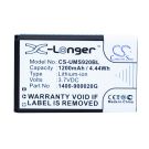 Unitech MS920 akku 1200mAh
