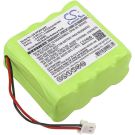 Visonic 0-100459, 0-100498, 0-100535 akku 2000mAh