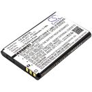 Adaptec navigaattorin BT74R / BT77 yhteensopiva akku 1000mAh
