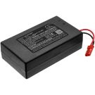 YUNEEC kaukosäädinten Q500 / ST10 yhteensopiva akku 6800mAh