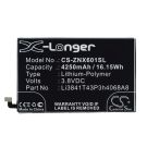 ZTE Nubia X6, NX601J akku 4250 mAh