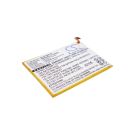 ZTE Imperial Max, Max Duo LTE, Z962BL akku 3400mAh