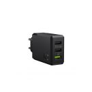 Green Cell Laturi 30W - USB x 3