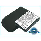 HTC myTouch 4G    Extended With Back Cover yhteensopiva akku - 2400 mAh