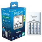 Panasonic Eneloop BQ-CC51 -laturipaketti + 4× AA Eneloop 2000mAh (BK-3MCDE)