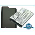 HTC 7 Pro, T7576    Extended With Back Cover yhteensopiva akku - 2200 mAh