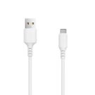 Setty Type-C-kaapeli 1m 3A - Valkoinen