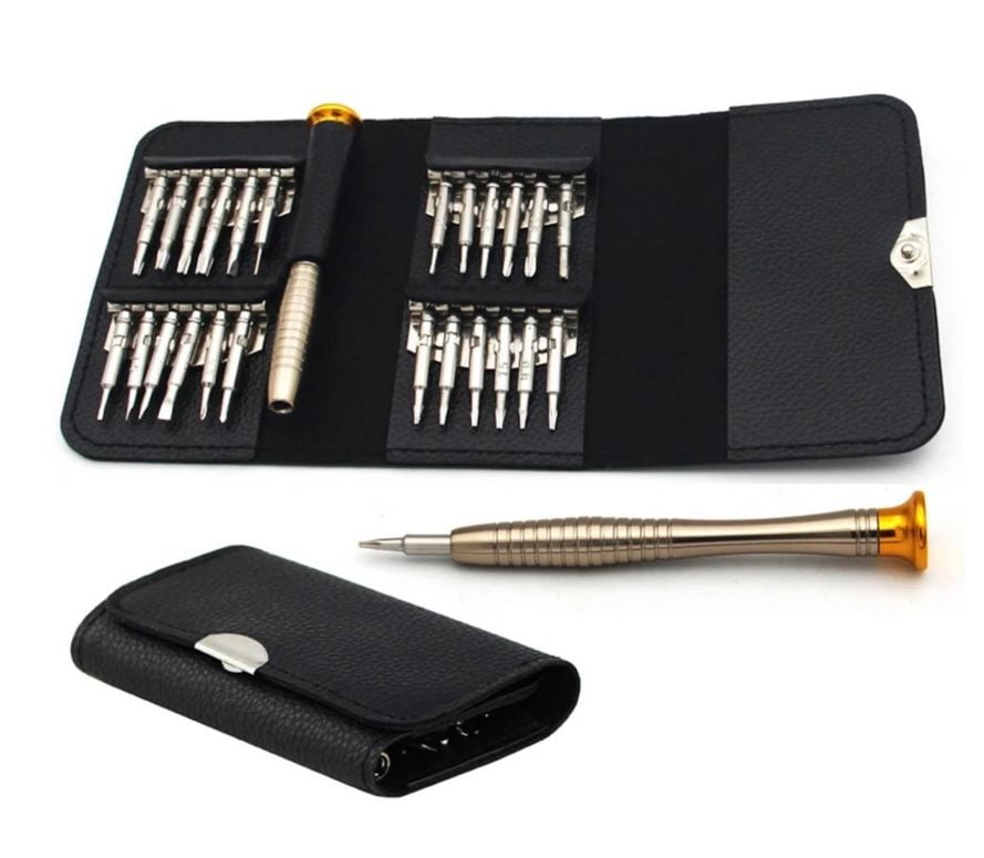 Mini-elektroniikan 25-osainen työkalusarja