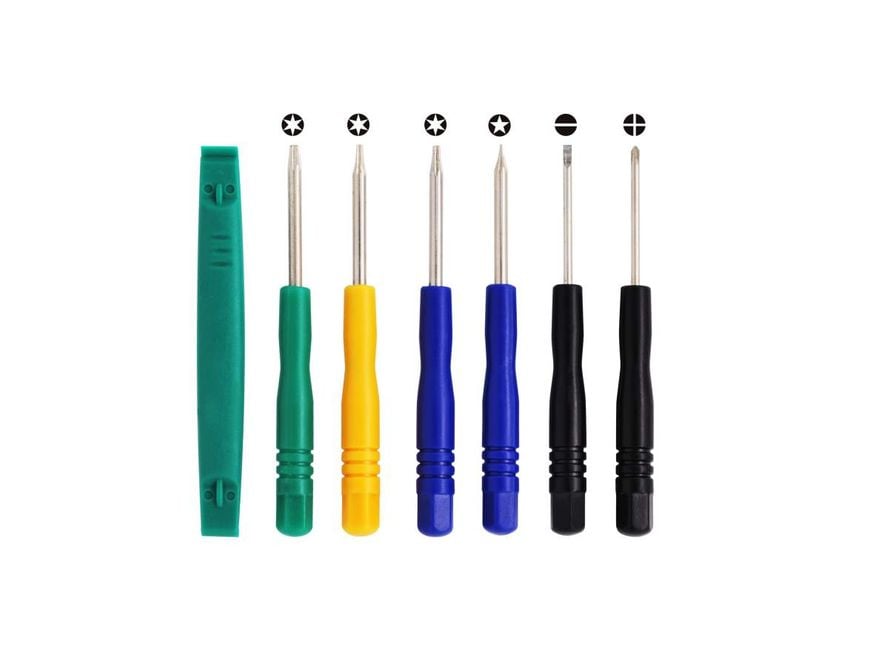 7-osainen mini-ruuvimeisselisarja